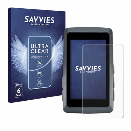 Savvies - Screenprotector voor Sigma ROX 12.1 EVO - Folie Beschermfolie transparant 6 Stuks