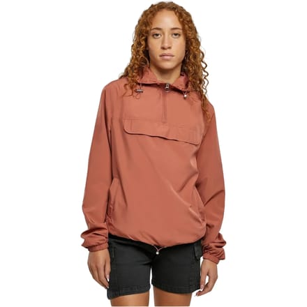 Urban Classics - Basic windbreaker Pullover Jas - XS - Oranje