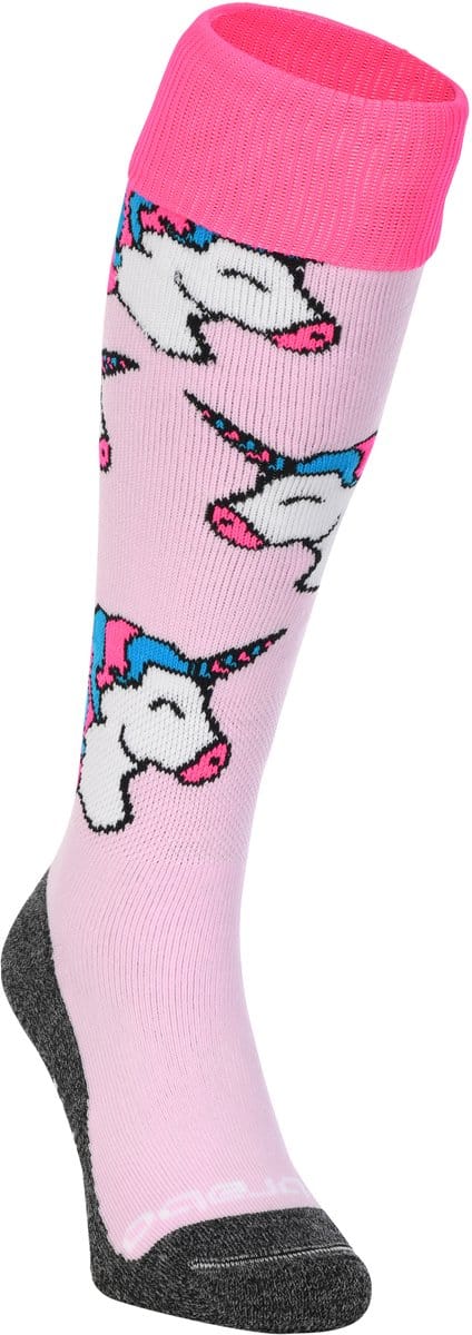 Brabo BC8440B Socks Unicorn Soft Pink Unisex Sportsokken - Soft Pink