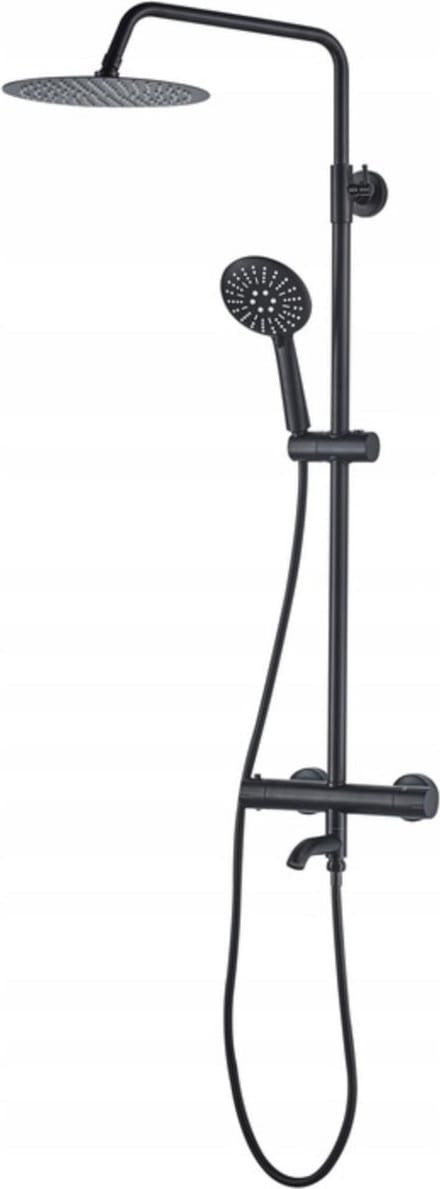 Rea Lungo Regendouche Zwart 117cm
