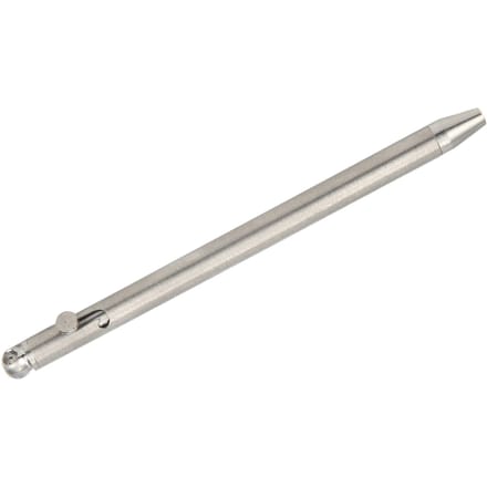 Mini Pen Puur Titanium EDC Draagbare Sleutelhanger Pen Schrijven Balpen Schrijfinstrument zilver
