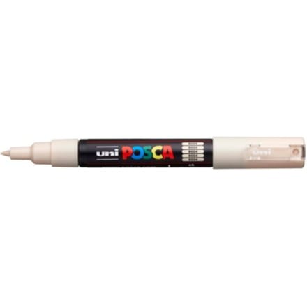 Posca marker met conische punt schrijfdikte extra-fijn beige