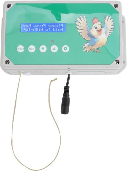 Kippenhok Deur Controller - Automatische Deur Opener - Pluimvee Beschermen - LED Display Timer