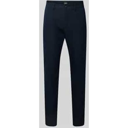 Slim fit pantalon van katoenmix, model 'KANTON'