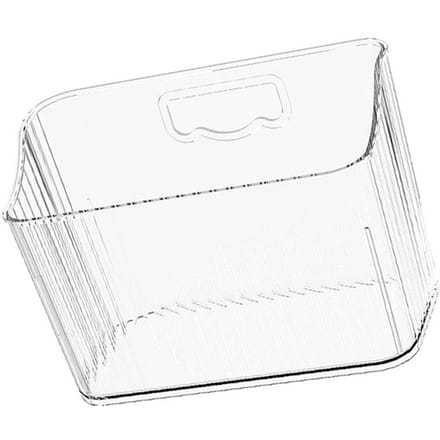 Zwevende Planken Bak Organizer Plastic Gatvrij Wandgemonteerde Opbergorganizer Doos white