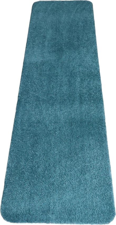 PRIMA - Soft - Badmat - wastafelmat - loper - blauw - groen - 50x180cm - antislip