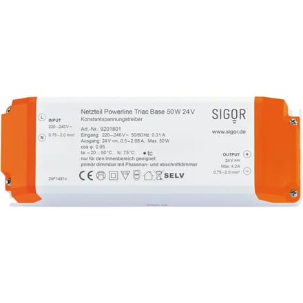 Voeding Sigor Triac Base