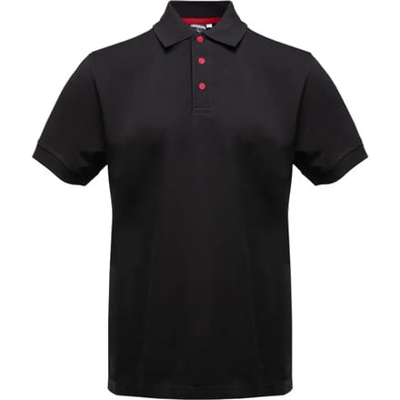 Polo met contrasterende knopen Pen Duick