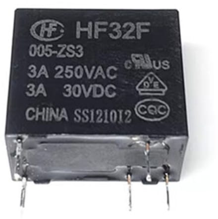 HF32F 5V relais 3A 250VAC HF32F-005-ZS3 printrelais