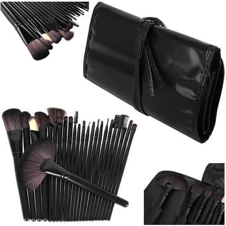 BFD#6 – BLS Make-up Kwasten Set 24-Delig Zwart