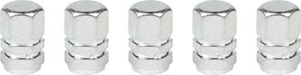 Benson Ventieldoppen set - Hoogwaardig aluminium - Universeel - 5 stuks