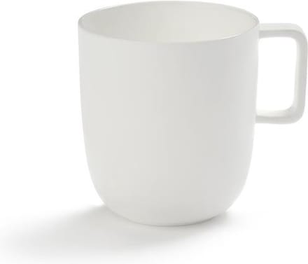 Serax Piet Boon Base theekop m/oor D8 H9cm wit mat