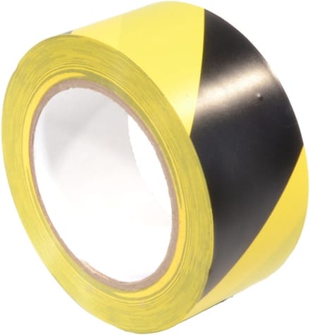 Markeringstape Geel/Zwart 50mm x 33m - 021.0395