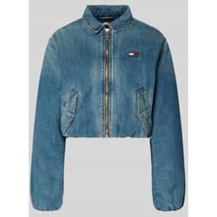 Regular fit jeansjack van puur katoen