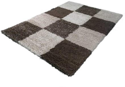 Vloerkleed Shaggy Plus 910 Beige 80x150 cm