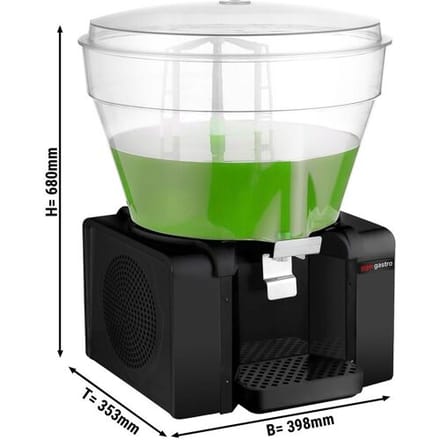 GGM Gastro Ayran-/ Saftspender - 50 Liter - 400 Watt - Schwarz