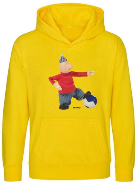 Hingly Hooded sweater Buurman & Buurman Voetbal Geel 152