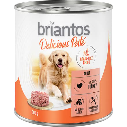 Briantos Delicious Paté 6 x 800 g Kalkoen