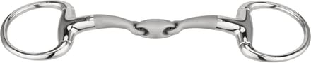 Sprenger Satinox Eggbutt Onderlegtrens Dubbel Gebroken - Stainless steel 10,5