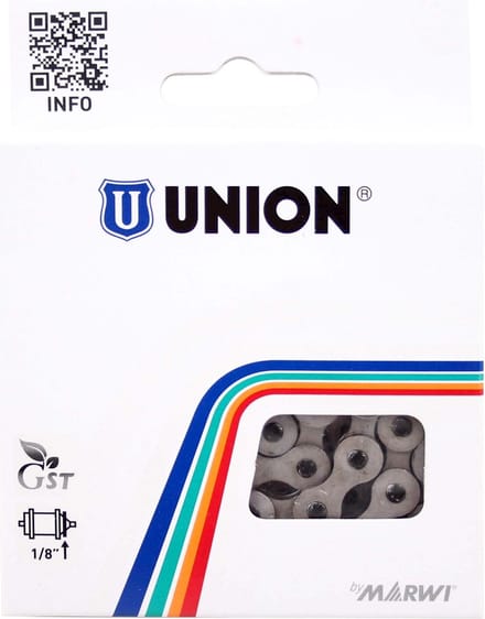 Union Ketting - Single Speed - Anti-Roest - 112 schakels - RVS