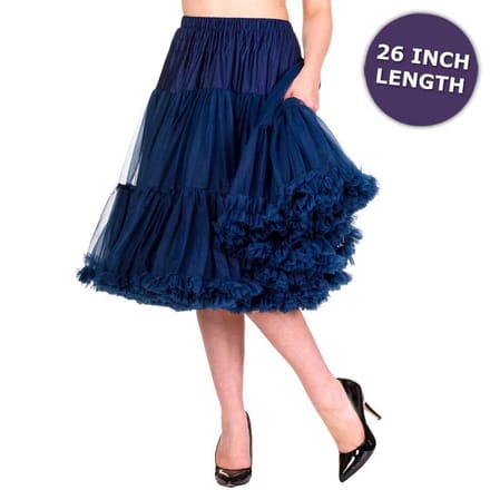 Dancing Days - Lifeforms Petticoat - 26 inch - XL/XXL - Blauw