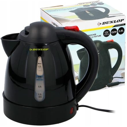 DUNLOP - Camping waterkoker - Zwart