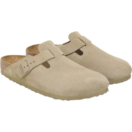 Birkenstock Boston Suède Slippers Senior