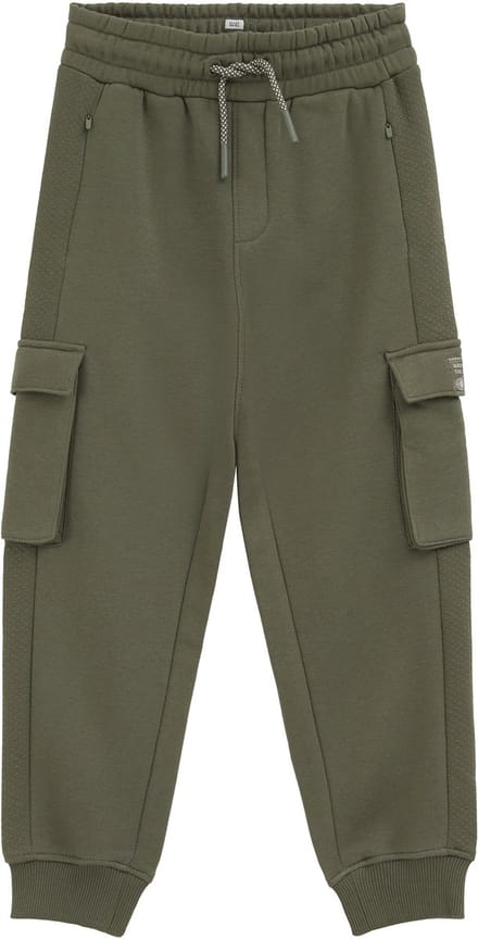 WE Fashion Jongens regular fit joggingbroek met cargozakken