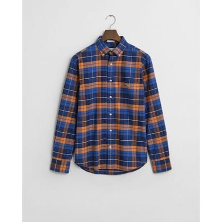 casual overhemd Gant Regular Fit oranje
