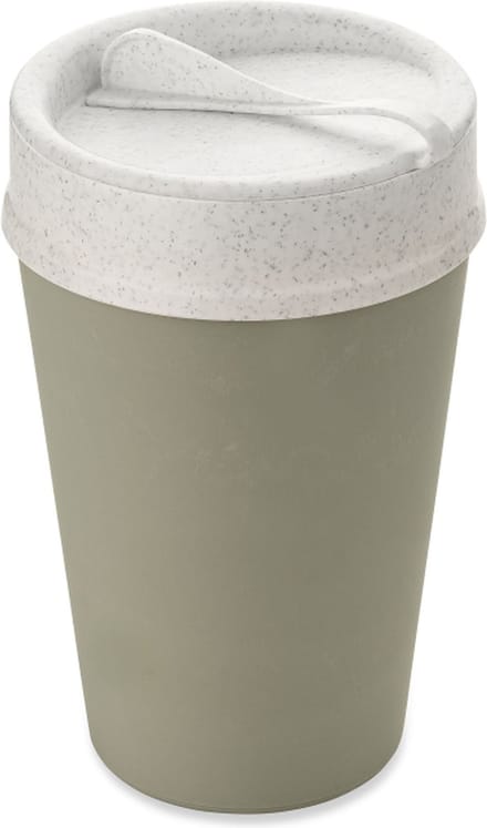 Koziol Bio-Circulair thermosbeker - 400 ml - Grijs