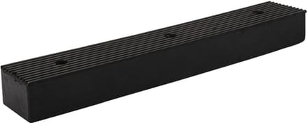 Bootzijsteun 345x60x35 mm - massief rubber
