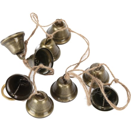 Huwelijksfeest Decoratie Bellen Anti-corrosie Luide Koperen Bellen DIY Knutsels Accessoires gray