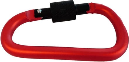 Karabijnhaak / sleutelhanger - Rood
