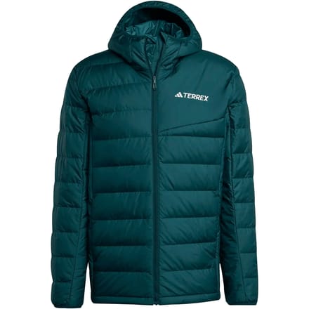adidas TERREX Terrex Multi Licht CLIMAWARM Donsjack met Capuchon - Heren - Groen