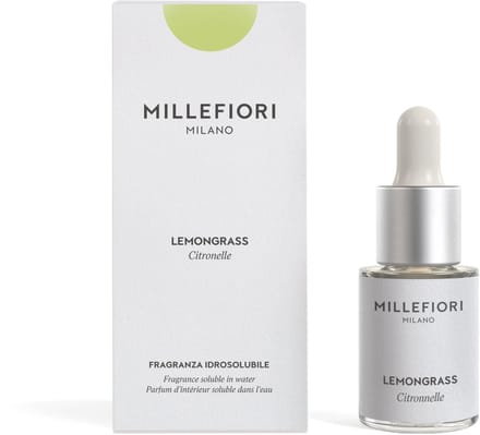 Millefiori Milano - Geurolie voor Aroma Diffuser 15 ml - Lemon Grass - Geurverspreider