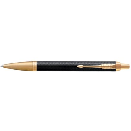 Parker IM Ballpoint Pen | Premium zwart | Gemiddeld Point Blauw Inkt | Gift Box