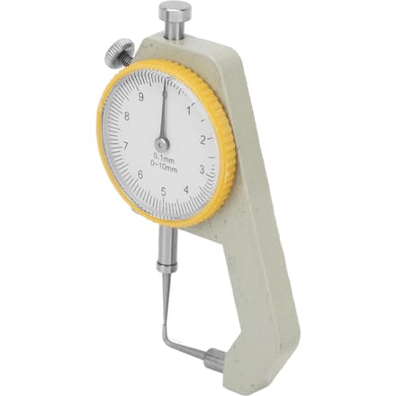 Tandheelkundige Schuifmaat Dikte Gauge Professionele Tandheelkundige Laboratorium Wijzerplaat Schuifmaat Meetinstrument voor Kroon white