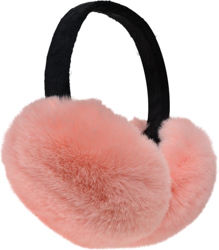 Juleeze Oorwarmers Roze Polyester