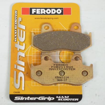 Plaquette de frein Ferodo pour Scooter Honda 150 Dylan 2002 à 2004 KF05A / AV Neuf