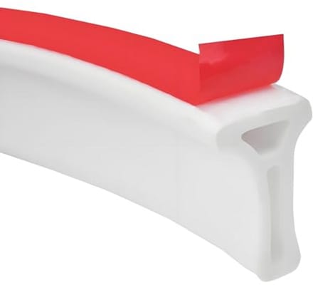 Siliconen Douchewaterbarrière voor Badkamer - Flexibele Afdichtingsstrip en Douchedrempel