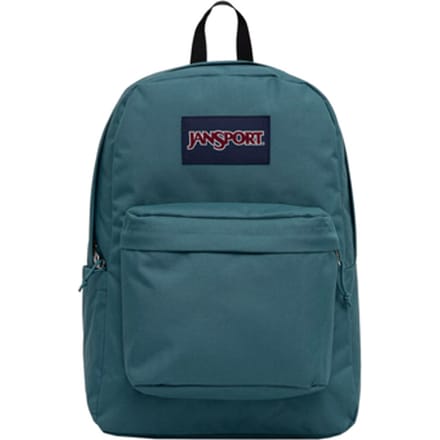JanSport Superbreak Plus Backpack, Unisex, Groen, Rugzak, maat: One size
