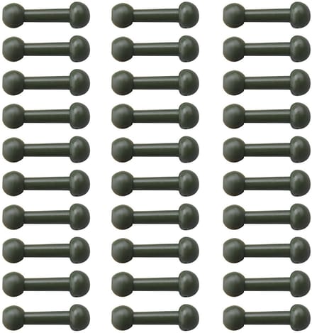 80PCS Chod Heli Beads voor Karpervissen - Helicopter Rigs, Lijnbeschermers en Zig Rigs voor Visaccessoires