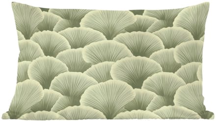 Sierkussens - Kussentjes Woonkamer - 60x40 cm - Waaier - Blad - Groen