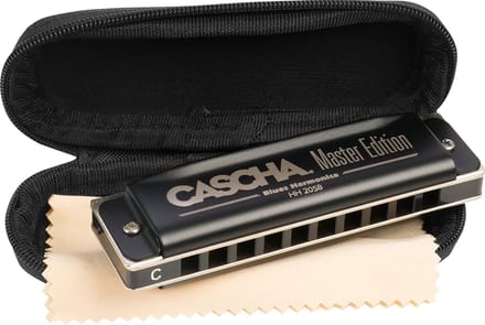 Cascha Verlag Master Edition Blues Harmonica (C Diatonic) - Diatonische mondharmonica