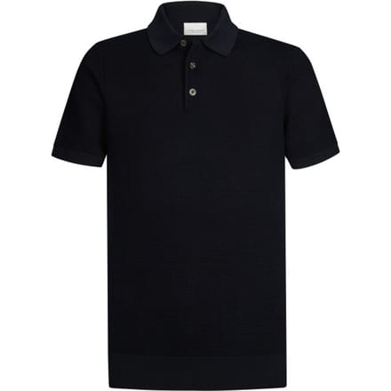 Profuomo poloshirt korte mouw zwart
