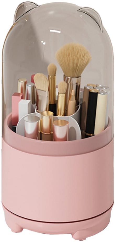 longziming -Draaibare Make-up Organizer – Elegant, Luxueus, Robuust, Compact, Innovatief, 360° Rotatie, Ruim