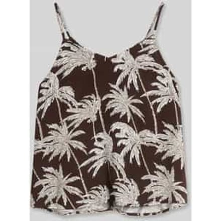 relaxed fit top van pure viscose met bindceintuur