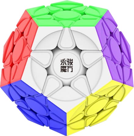 Yongjun Yuhu V2 M Serie - Megaminx - Stickerloos - Magnetisch - Snelheidskubus