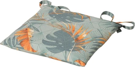 Madison Outdoor Zitkussen Dotan 46x46 cm blauw en oranje