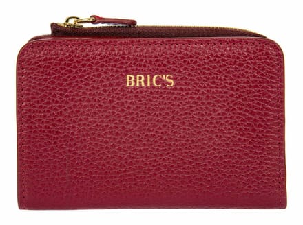 BRIC'S Leren portemonnee Gondola Mughetto Wallet Rubino wijnrood